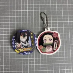 鬼滅の刃　キーホルダ、缶バッチ