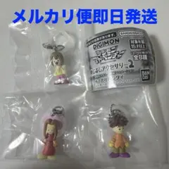 デジモンアドベンチャー めじるしアクセサリー2 光子郎 ミミ ヒカリ