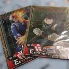 僕のヒーローアカデミア クリアファイルセット✕2点