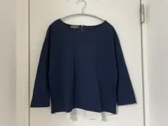 field/dream ネイビー 七分袖トップス カットソー