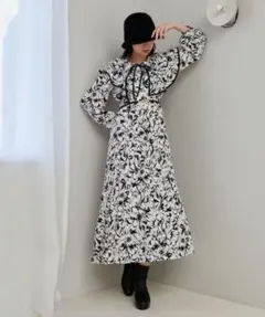 MAJESTIC LEGON フリルカラー2wayワンピース