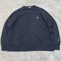チャンピオン　スウェット　リバースウィーブ　00s 復刻　目あり　オーバーサイズ