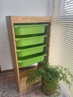 IKEA TRONES トローネス シューズボックス グリーン 4個セット - メルカリ