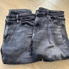 UNIQLO スキニーデニム 29 ダークグレー　2つセット