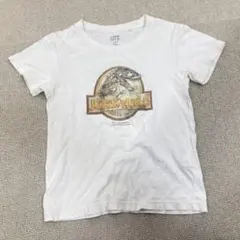 【ユニクロ】Tシャツ　ベージュ　110　UT　半袖 ジュラシックワールド