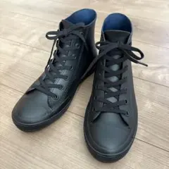 レインシューズ ハイカット ブラック