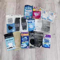 【新品】不織布 マスクセット