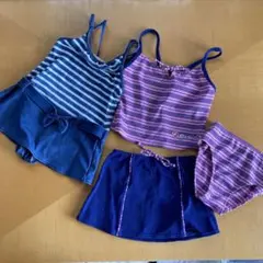 女児水着２点セット115〜130センチ