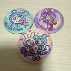 ナルミヤキャラクターズ　刺繍缶バッジ　メゾピアノ　まとめ売り