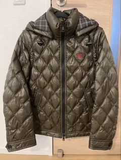 Burberry ブラックレーベル ダウンジャケット M オリーブ