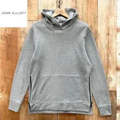 【美品】JOHN ELLIOTT サイドジップ プルオーバー パーカー 3