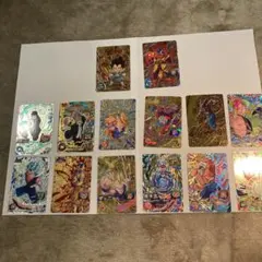 ドラゴンボールヒーローズのCP 14枚セットです。