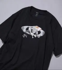 oakley オークリー カエル グラフィック ブラック Tシャツ Lサイズ