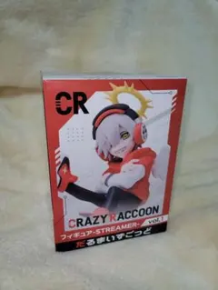 GIGOコラボ企画 CRAZY RACCOON だるまいずごっど フィギュア