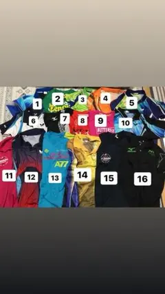 卓球 ユニフォーム まとめ売り