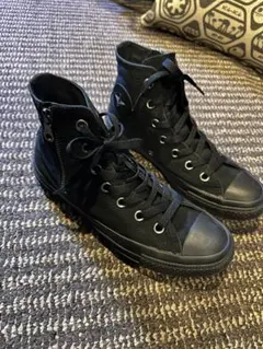 Converse ブラック ハイカットスニーカー