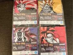 ドラゴンボール　一番くじ タオル　４枚セット　まとめ
