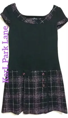 【冬物】KarL Park Lane ワンピース M ミニ丈 秋冬　膝上丈