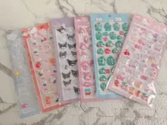 サンリオ風♡ぷっくりシール