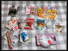 ミニチュア ガチャ まとめ売り 10個入り♡♡♡駄菓子、サンリオ、豆ガシャなど