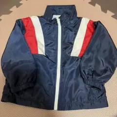 ストライプデザイン ジップアップジャケット