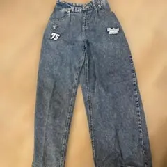 グローバルワーク　デニムワイドレッグパンツ 150cm