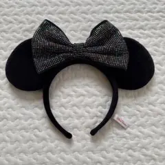 ディズニー　ミニー　カチューシャ　ラインストーン　カラフル