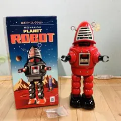 MOON EXPLORER ムーンエクスプローラー 赤 レッド ブリキ レトロ