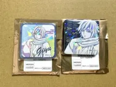 鬼滅の刃　鬼滅の奏宴　原画グリッター缶バッジ　冨岡義勇　2点セット