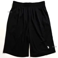 U.S. POLO ASSN. ハーフパンツ ブラック黒