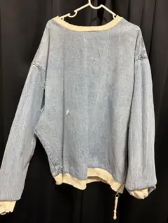 ZARA ライトブルー ダメージトレーナー