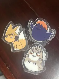 【ハイキュー!!/烏野、稲荷崎】　サンキューマートコラボアクリルクリップ