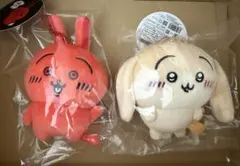★ちいかわ　垂れ耳なうさぎマスコット　あかいうさぎマスコット★