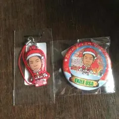 USA EXILE クリーナー 缶バッジ