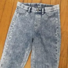 UNIQLO ユニクロ　デニムレギンスパンツ　ブルー　M