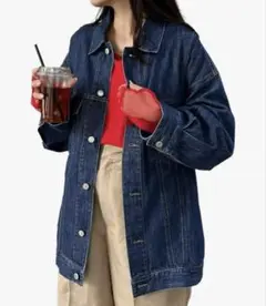 CIAOPANIC TYPY ビックシルエット甘織りデニムジャケット
