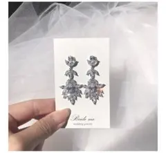 【ZP-20】BrideMeキュービックジルコニア ピアス