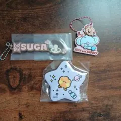 BT21tinytan キーホルダー3点セット