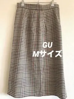 GU チェック スカート Mサイズ