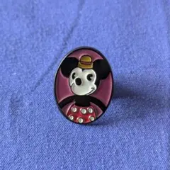 レトロ　ミニーマウス　ピンバッジ