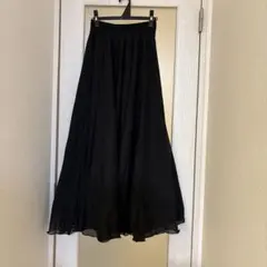 黒　ロングスカート　コーラス、ダンス、舞台用