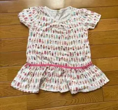 GREEN LABEL RELAXING アイスクリーム柄 半袖トップス 115