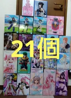 ■美少女フィギュア21個 ウマ娘/桜島麻衣/アルベド/椎名真昼/麗日お茶子等②