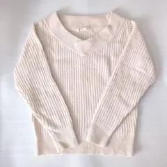 MAJESTIC LEGON Vネック ニット セーター M