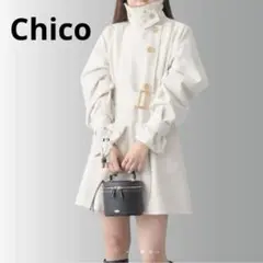 Chico】 ミドル丈ルーズトレンチコート - メルカリ