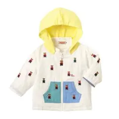 ミキハウス　プッチー刺繍パーカー　130