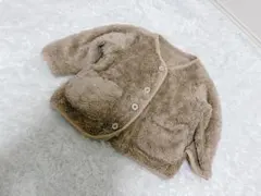 フリース ベージュ アウター 90cm