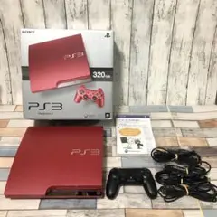 プレイステーション3 本体 スカーレット・レッド 320GB CECH-3000