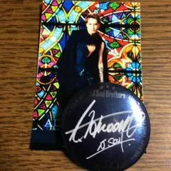 三代目 JSB 登坂広臣 缶バッチ zero