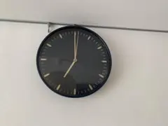 IKEA SKARIG 掛時計 ブルー